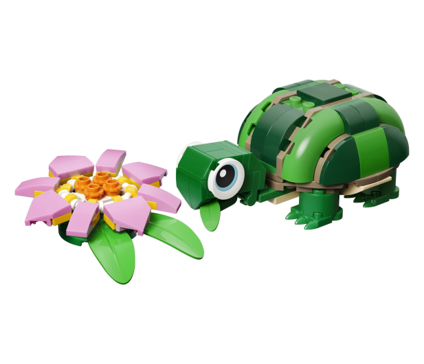 LEGO CREATOR 31377 Żółw i kwiat lilii wodnej - 1473426 - zdjęcie 3